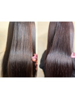 【トリートメントとウルトラファインバブルでうる艶仕上がり◎】髪質に合わせたトリートメントをご提案！