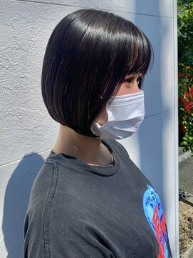 ロエン 西岡崎店(ROEN) #ミニボブ/10代/20代/艶髪/髪質改善/ボブ