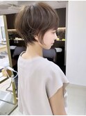 ショートボブ髪型20代30代40代50代前髪あり前髪なし面長丸顔小林