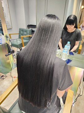 ボアップ(boappu) #艶髪#エアーストレート