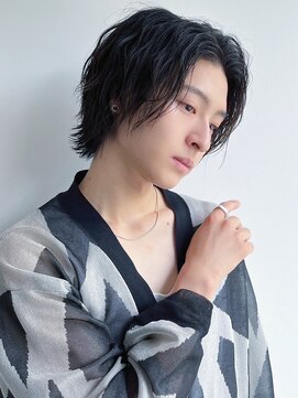 ツーダブル 豊中店(WW..) ツイストスパイラルパーマ波巻きスパイラル刈り上げマッシュ