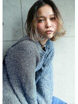 ラフィスヘアー プアナ 小田原店(La fith hair puana)&nbsp;【La fith】グラデーションカラーショートボブスタイル