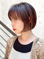 セイドット フクオカ(Say.FUKUOKA)&nbsp;【Say.福岡】ミニボブ×ベージュブラウン×20代30代40代50代