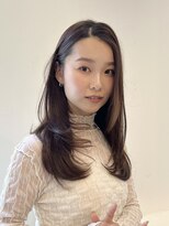ラボヌールヘアーリアン 川越店(La Bonheur hair Lien)&nbsp;ふわふわレイヤーカット×透明感カラー