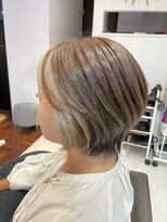 アルバ ヘアリゾート(ALBA) 【門倉美帆】インナーカラー×ショート