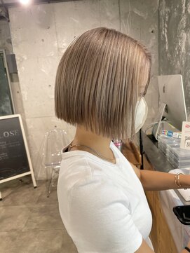 アイズ 横浜(IS) 横浜/mikiya指名/ハイトーンボブ/横浜ボブ