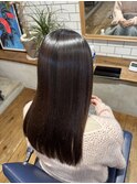 ミディ縮毛矯正 髪質改善 酸性ストレート 髪質改善ストレート