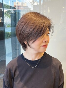 ジアン バイ ミルボン 西宮ガーデンズプラス(GIEN by milbon) 大人ショート/ブラウンベージュ