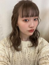 ◇住野　桃香◇丁寧な施術で女子から人気なスタイリスト☆ケアブリーチを使った柔らかいベージュ◎♪