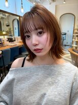 ロンドアベニール 北千住(Lond avenir)&nbsp;ミニウルフレイヤーカット顔周り前髪韓国ショートボブ/北千住