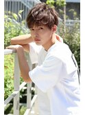 好感度20代30代メンズフェザーマッシュ春ショートkazu
