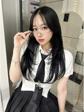 ユーフォリア 渋谷グランデ(Euphoria SHIBUYA GRANDE) 韓国ヘア レイヤーカット 髪質改善 SAYAKA