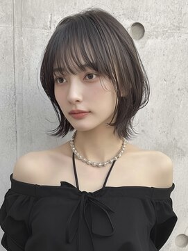 ユーフォリア 渋谷グランデ(Euphoria SHIBUYA GRANDE) 外はねボブ ショートボブ 韓国ヘア 韓国ボブ ボブレイヤー