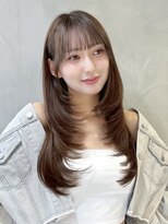 グロー オオミヤ アネックス 大宮(GLROW OMIYA ANNEX)&nbsp;レイヤーカットフェイスレイヤーシースルーバング