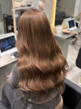 ラピス 福岡天神店(Lapis) やまでぃーハイトーンブリーチ&ダブルカラーエクステ髪質改善