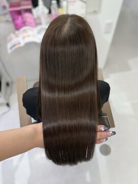 ハピネス 梅田茶屋町店(HAPPINESS) 韓国風/レイヤーカット/顔周り/顔まわり/髪質改善/ベージュ