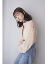 ソワン ドゥ ブレス 立花店(soin de brace) 大人ロブ×ショコラブラウン/黒髪/小顔