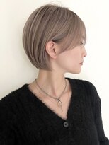 ジルブラン(JIL BLAN)&nbsp;ハイライトバレイヤージュダブルカラーショートカット30代40代