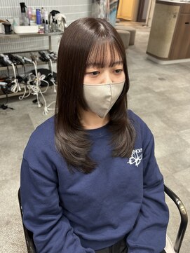 ボタン ハカタ(VOTAN hakata) 【votan坂本早苗】レイヤーカット/ミディアムレイヤー/ブラウン