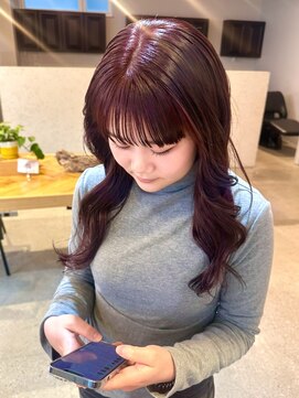 ディッセンバー 神宮前(December) 暖色カラー/ピンクカラー/ケアブリーチ/原宿