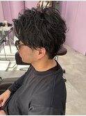 【松元担当】ピンパーマで作る無造作×ルーズパーマ
