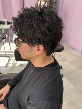 アヴァンス 難波店(AVANCE.) 【松元担当】ピンパーマで作る無造作×ルーズパーマ