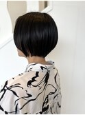 まるみショート/ショートヘア/20代30代40代/クールショート