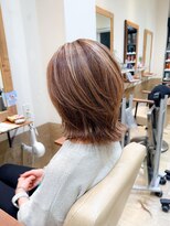 ステラバイケンジ 藤沢(STELLA by KENJE)&nbsp;白髪ぼかし細めハイライト30代40代50代【藤沢　藤沢駅】