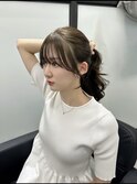 顔周りカット