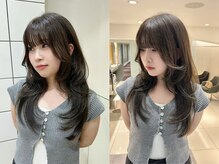 顔まわり×レイヤーカットでつくる最新トレンドスタイル♪