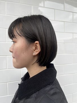 Folklore【フォークロア】翠町支店 《髪質改善サロン》 コロンっと可愛いミニボブ