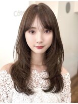 コート 青山(Cote) 美髪ロングレイヤーレイヤーカットミディアムレイヤーワンカール