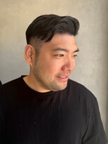 メンズココ 清澄白河店(MENS COCO)&nbsp;七三分けフェードカットビジネスヘア