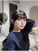 縮毛矯正/巻ける縮毛矯正/髪質改善トリートメント/ロングヘア