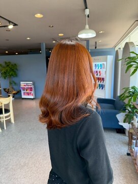 パーミルヘアーピピ(permille hair pipi) オレンジベージュ×髪質改善