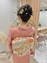 ミグ バイ クオーレ(mig by CUORE)&nbsp;訪問着お持ち込み　着付け　ヘアセット