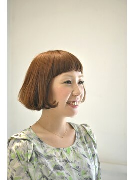 カミヤ(kamiya) ショートバングのフレンチボブ