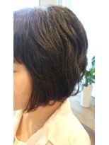 小さな美容室 ハナ(hana)&nbsp;しっかりパーマの重軽ボブスタイル☆