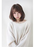 ミディアムボブスタイル
