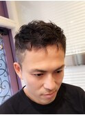 ベリーショートツーブロック