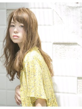 ロンド シャルム 吉祥寺(Lond charme) ロンド吉祥寺【千田大地】斜めバングベージュカラーロング