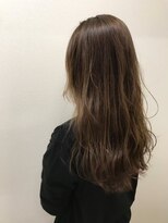 フロート 小阪店(float)&nbsp;シアーベージュ_厚めバング,ローライト,デザインカラー