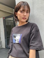 ヘアサロンエム 川越(HAIR SALON M)&nbsp;耳かけレイヤーボブ☆フォギーベージュ