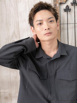 モッズヘア メン 上尾東口店(mod's hair men) ≪mod's men≫外国人風カラー★モテワイルドアップバングC