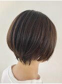 丸みショートスタイル
