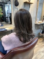 ロダット 横浜(LODAT by little)&nbsp;モノグレー×バレイヤージュ【LODAT横浜】