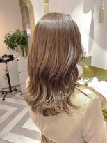 ロンドアベニール 北千住(Lond avenir)&nbsp;ブリーチなし☆ マロンベージュ　西田大樹