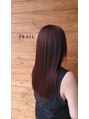 トレイル(TRAIL)&nbsp;シルキーエステ&髪質改善ドクターカラー♪オレンジ系♪