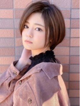 アグ ヘアー バーチ 鯖江店(Agu hair birch) 《Agu hair》透明感◎大人かわいいショート
