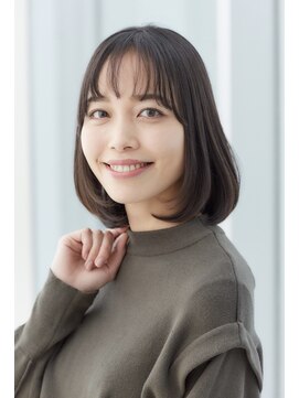 ミチオ ノザワ ヘアサロン ギンザ(Michio Nozawa HAIR SALON Ginza) ナチュラルボブ×シースルーバング！